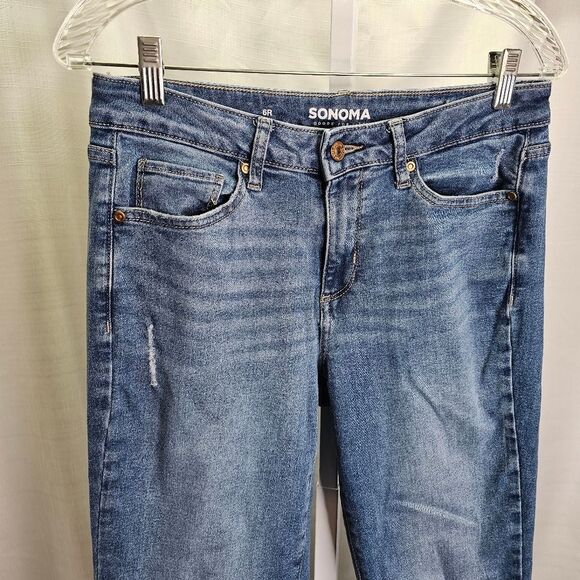 Sonoma Curvy Straight Leg Jeans Size 6 - Picture 4 of 9